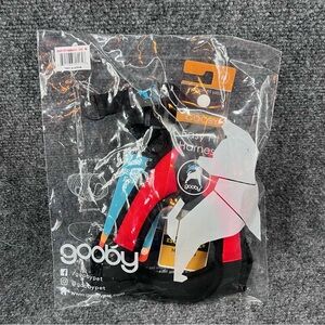 NWT Gooby Easy Fit Step-In Style Harness Size Medium Red & Black No Pull